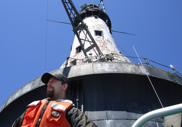 2015, volunteer at the Rock of Ages Lighthouse
